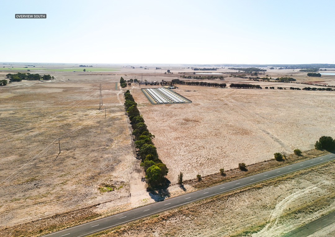 Kincraig Battery Aerial View South